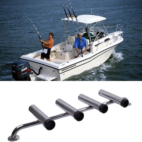 marine aluminum rod holder